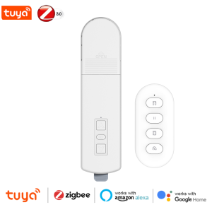 Manhot Zigbee Smart DIY Motorized Roller Blinds/Shades Chain Pull Bead Motor For Smart Life APP Control Alexa Google Home Alice
