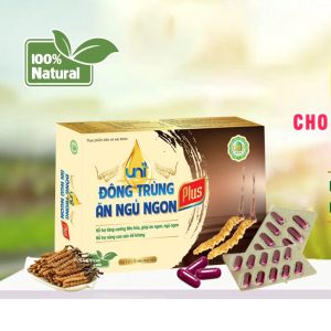 ĐÔNG TRÙNG ĂN NGỦ NGON PLUS (Hộp 3 vỉ x 10)