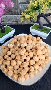 GRATIS ONGKIR+KARDUS+BUBLE DAN FRAGILE Ciput / Keciput Ketan Wijen Isi 1 kg CemilanEnak//Termurah//Terfavorit//MakananKhas//MakananRingan