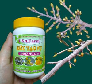 Phân bón SIÊU TẠO NỤ MAI VÀNG hủ 100g dạng bột dễ sử dụng và bảo quản