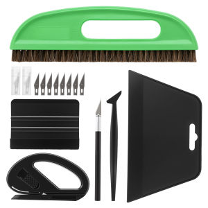 Wallpaper Smoothing Tool with Wallpaper Brush Measuring Squeegee Seam Roller Wallpapers Smoothing Tools for Peel and Stick Paper