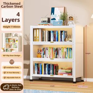 YYBAIO | Dust-Proof Steel Bookcase with Doors