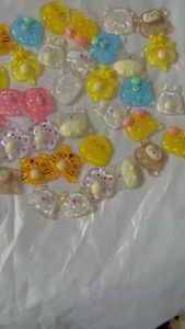 [FREE SHIP] Crocs Jibbitz Sticker gắn dép hình 12 con giáp Dễ Thương nhựa trong - Có Nút Gắn