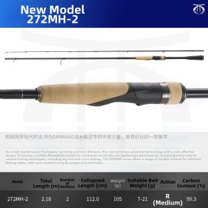 SHIMANO | Lightweight Spinning Rod 2-Piece