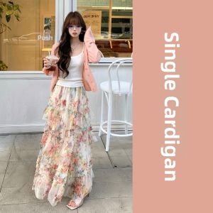 LIRUSHAN | Pink Floral Womens Dress