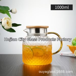 High Temperature Resistant Hammered Pattern Water Jug