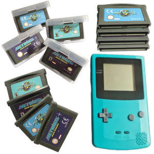 Bandai | For GBA NDS USA/EUR Version English Metroid Series GBA Game 32-bit Video Game Cartridge Console Card Fusion Zero Mission