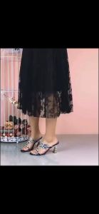 Rhinestone High-Heeled Sandals: 2023 Summer Trends & Large Size Options