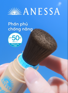 [Mua là có quà] Phấn phủ trang điểm chống nắng 2-trong-1 tích hợp cọ̣ SPF50+ PA++++ 3g