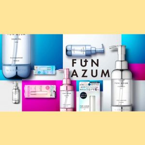 【Direct From Japan】FUN AZUM Moist & Repair Shampoo & Treatment (450mL / 380mL Refill) - Hydrating Anti-Frizz Damage Care