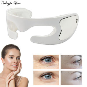 Hengfa Lina Electric Eye Massager Anti Wrinkle Eye Massage Anti Aging Eye Care Rechargeable LED Hot Massager Massage Device Eye Beauty Tool