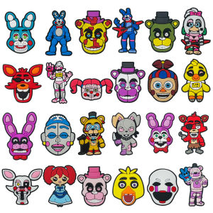 hot toys | 24-100Pcs Cartoon Series Shoe Charms For Slides Clog SandalsPVC Shoe Decorations Accessories For Christmas Birthday Gift Party