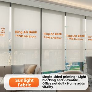 CHUNJI | Shade Sunlight Blocking Advert Roll-Up Curtain