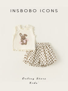 insbobo | Charming Summer Girls Infant Clothes Set