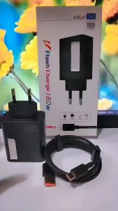Charger VVO X FLIP 5G 180W Quick Charge 3.0 Support Fast Charging