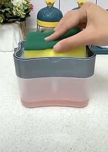 ( BISA COD ) Tempat Dispenser Sabun Cair Cuci Piring Dapur Pompa Soap Pump