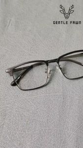 GENTLE FAWN Kacamata Antiradiasi Blueray Model Kotak Simple Elegant Terbaru Bisa Minus Fashion Pria dan Wanita Dewasa 2205