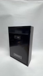 Mailbox Outdoor Heavy Duty Metal Post Box Wall Mount Mail Box Peti Surat Besi