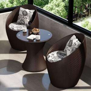 Modern Minimalist Outdoor Rattan Furniture Set