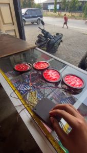 MODUL LAMPU STOP LAMPU BELAKANG RUNNING 12-24V