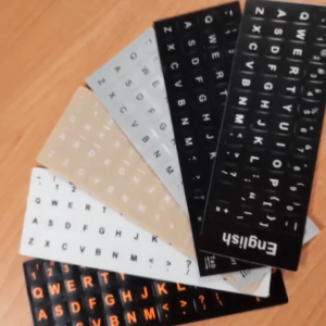 Miếng dán bàn phím tiếng Anh thích hợp các loại máy