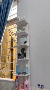 NORHOR Wall Mounted Storage Rack Simple Display Rack Bookshelf Modern Storage Rack Multifunctional Rack