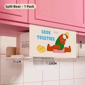 noooth | Wall-mounted Multi-functional Tissue Holder