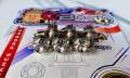 HENG ARARO BOLTS FOR SNIPER 150 / 155 6pcs CNC TITANIUM. 