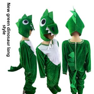 Childrens Performance Costume Triangular Dragon Original Horned Dinosaur Outfit Halloween Monster Clothing Small Armored Dinosaur