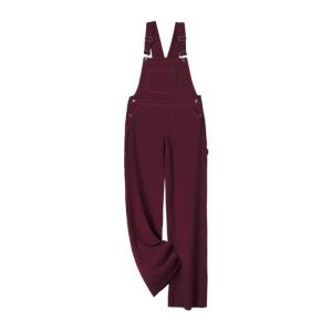 Tiiwgjiy | High Waist Denim Overalls Womens Spring Autumn Pure Cotton Wide Leg Pants Trousers Casual Comfortable Breathable Jumpsuits