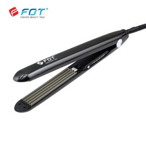 FBT Hair Straightener Corn Curler Electric Hair Straightener Hair Curler and Straightener Dual-Use Inner Buckle Straightening Board for Hair Salon Perm Root Fluffy Clip