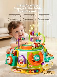 BEI JESS | Busy Learning Activity Table Educational Toy