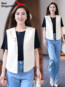 Reddragonfly | Womens New Chinese Style Fashionable Summer Vest Set