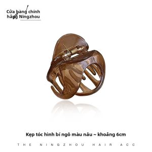 NING ZHOU | Kẹp Tóc Hình Dưa Hấu Cao Cấp Thời Trang