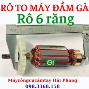 Rô to máy đầm dùi bê tông cầm tay  Acz  DeLuxe  Power... 220V