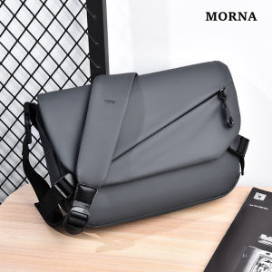 MORNA Trendy and minimalist mens outdoor tactical waterproof mens bag single shoulder bag large capacity wear-resistant sports cross