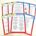 Bagong Pilipinas Pledge and Hymn Panahon ng Pagbabago DepEd Matatag Laminated Charts. 