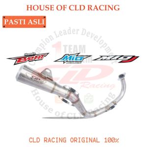 KNALPOT CLD RACING TYPE MONSTER X SERIES BEAT MIO MIO J MIO M3 SCOOPY GENIO XEON RC