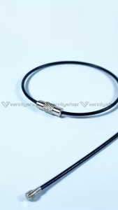 2PCS KAWAT KUNCI SURVIVAL CARABINER TALI ROPE WIRE KEYCHAIN GANTUNGAN KUNCI