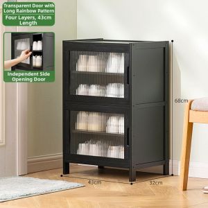 BOJIAJIAJU | Dust-Proof High Standing Entry Shoe Cabinet