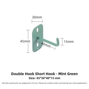 Magnetic Hole Board Accessory Hook Home Storage Shelf