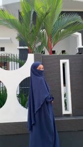 Gamis Syari Abaya Kaftan Yeerim Free Khimar French Cadar Satu Set (REALPICT)