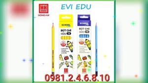 Hộp 12 cây bút chì gỗ ABC Hồng Hà 3566 / 3567 / 3568