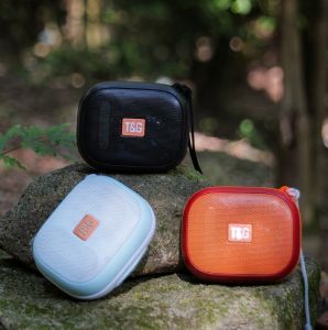 T&G TG394 TWS Loud Bass Portable Wireless Mini Bluetooth V5.3 Waterproof Speaker with Strap