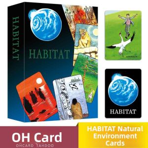OH Card Game European Natural Environment Card Mental Projection Card Heart Map Card Tabletop Game Tarot Brand Leisure Game