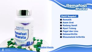 Obat Saraf Kejepit Rematik Asam Urat Sering Kesemutan Obat Nyeri Sendi REMAFOST BHARATA Original