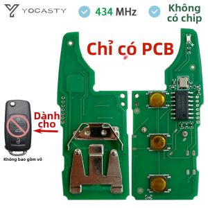 Mạch Điều Khiển Khóa Xe Từ Xa 434Mhz ID48 Không Chip PCB Dành Cho VW Beetle Caddy Eos Golf 6 Jetta Tiguan Seat Skoda Fabia 5K0837202AD