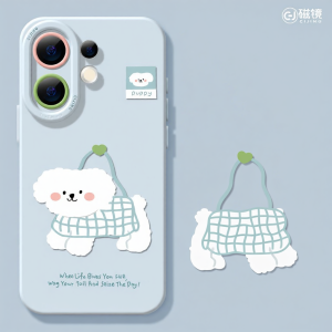 CIJING | Ốp Lưng Silicone Chống Sốc Hình Thiên Thần Bao Toàn Bộ