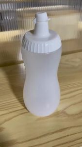 1 Cái Chai Sốt Có Vòi 500ML Chai Bóp Dung Tích Lớn Dùng Cho Sốt Cà Chua Sốt BBQ Dầu Oliu Nước Chấm Dùng Trên Bàn Ăn