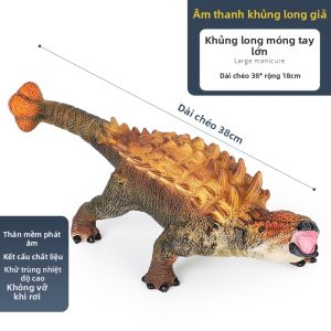 Đồ Chơi Khủng Long Phát Tiếng Gel Mềm Kích Cỡ Lớn